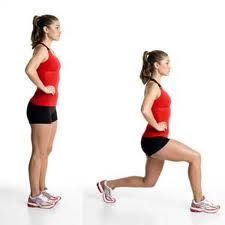 proper form for doing lunges