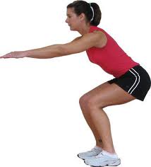 Form for doing squats
